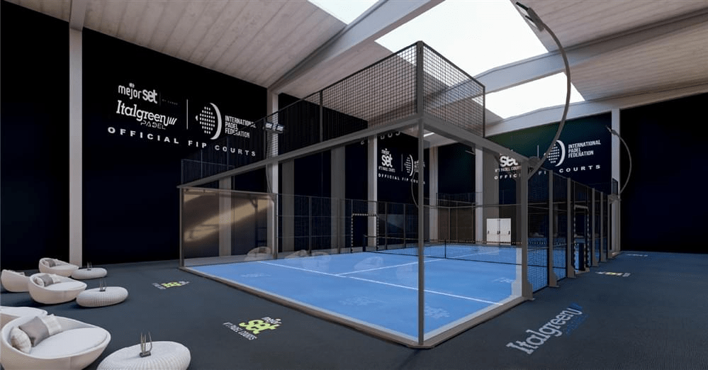 panoramic padel court design